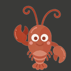 Loopy the lobster waving